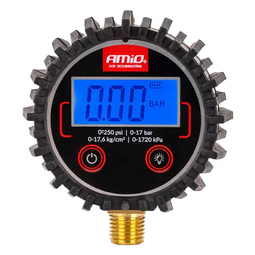 Pneumerač digitálny 17 barov AMiO-04463