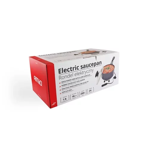 Elektrický hrniec s pokrievkou do auta 18cm x 8cm 250W 24V AMiO-02535 - obr. 4