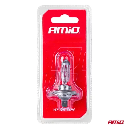 Halogénová žiarovka H7 12V/55W, filtr UV 1ks blister /AMiO/ - obr. 3