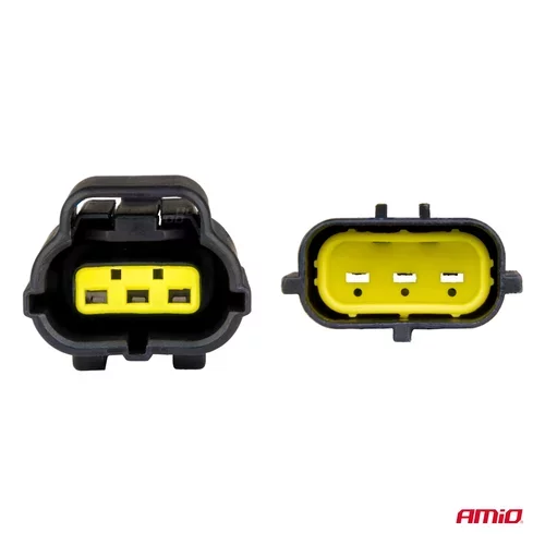 Sada elektrických konektorov vodotesných 3 PIN 2,2 mm AMiO-04347 - obr. 3
