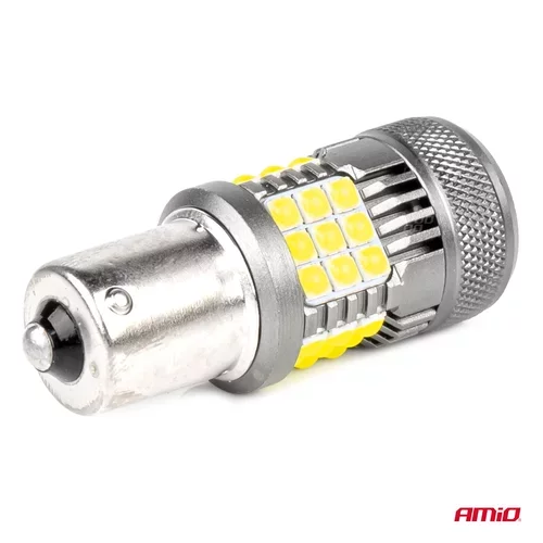 LED žiarovky CANBUS PRO series 1156 BA15S P21W R10W R5W 36x3030 SMD FAN White 12V/24V AMIO-03722 - obr. 3