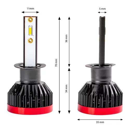 LED žiarovky hlavného svietenia H1 BF séria /AMiO/ - obr. 5