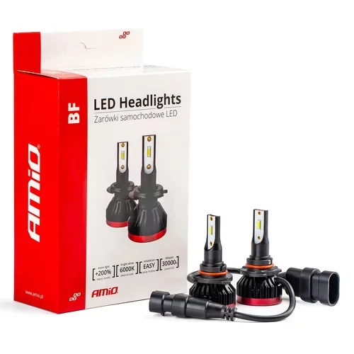LED žiarovky hlavného svietenia HB3 9005/HIR1 9011/H10 BF séria /AMiO/ - obr. 10