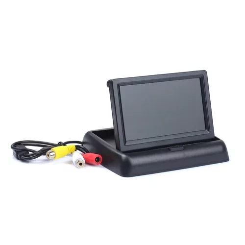 Parkovací asistent TFT02 4,3” s kamerou HD-402-LED 4-senzorové, čierne /AMiO/ - obr. 3