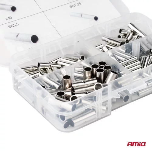 Sada káblových konektorov BN1.25 BN2 BN5.5 160pcs AMiO-04123 - obr. 3