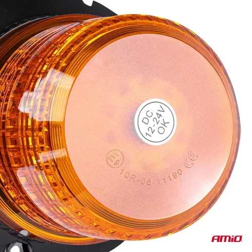 LED maják R10 12V 24V W14M AMIO-01503 - obr. 1