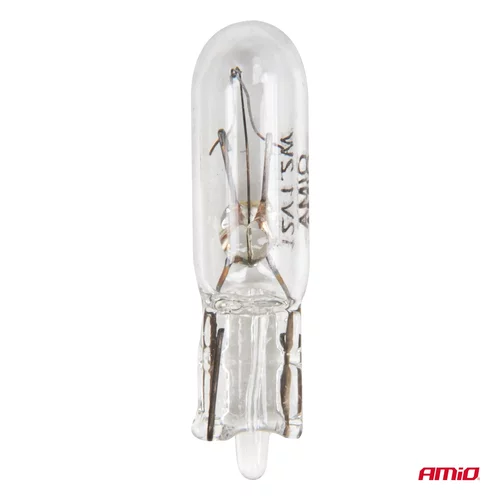 Halogénové žiarovky T5 12V 1.2W W2x4.6d white 10 ks AMiO-04412 - obr. 1