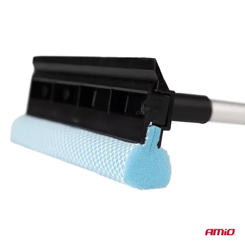 Čistiaca stierka na okná hliníková 20 cm hlava 35/48 cm AMiO-03853 - obr. 1