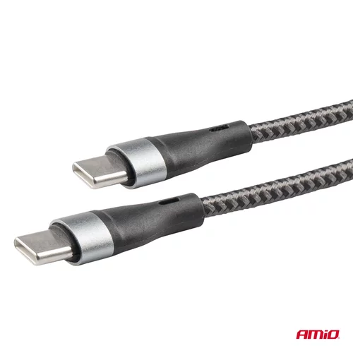 Kábel USB-C+USB-C 200 cm FullLINK UC-18 /AMiO/ - obr. 3