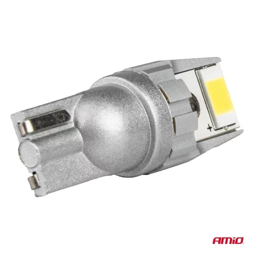 LED žiarovky CANBUS T10 W5W 2SMD 3570 White 12V 24V AMiO-04256 - obr. 3