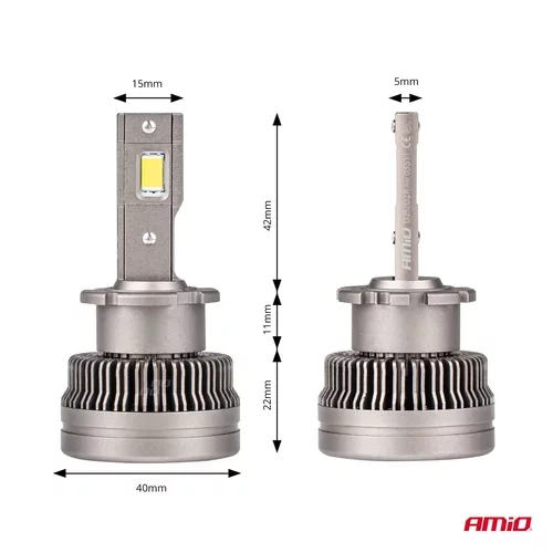 LED žiarovky hlavného svietenia D2S/D2R XD Series /AMiO/ - obr. 2