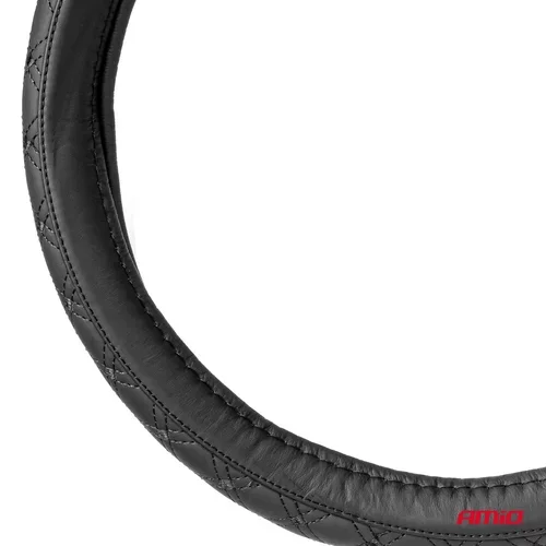Poťah volantu Leather Series SWC-51-XL (41-43cm) /AMiO/ - obr. 1