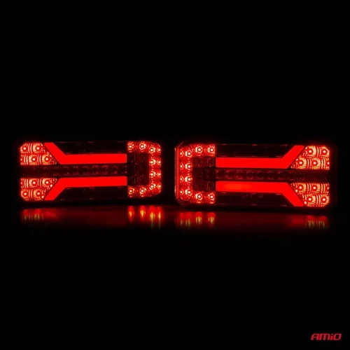 Svetlo zadné združené LED dynamické ĽAVÉ PRAVE- RCL-01-LR /AMiO/ - obr. 8