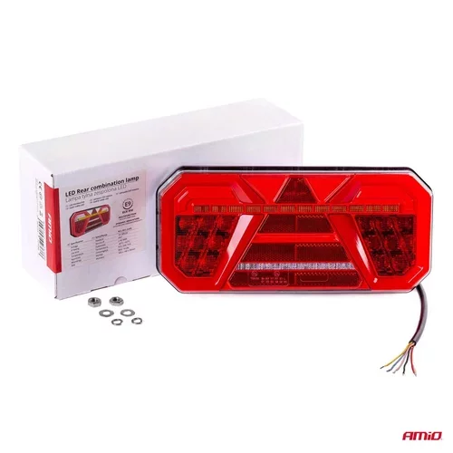 Svetlo zadné združené LED dynamické ĽAVÉ RCL-04-L /AMiO/ - obr. 12