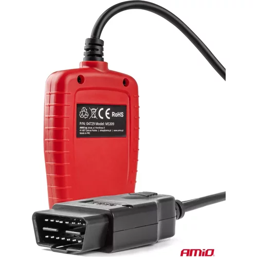 Diagnostický skener OBD2 AMiO-04729 - obr. 3