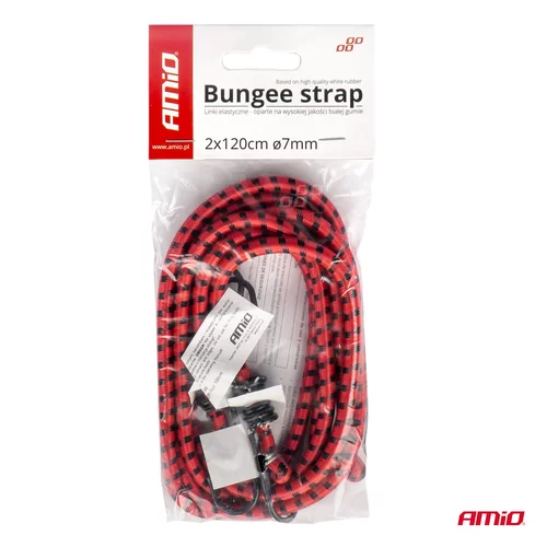 Gumové lano 2x120cm o7mm BSTRAP-04 AMiO-01149 - obr. 3