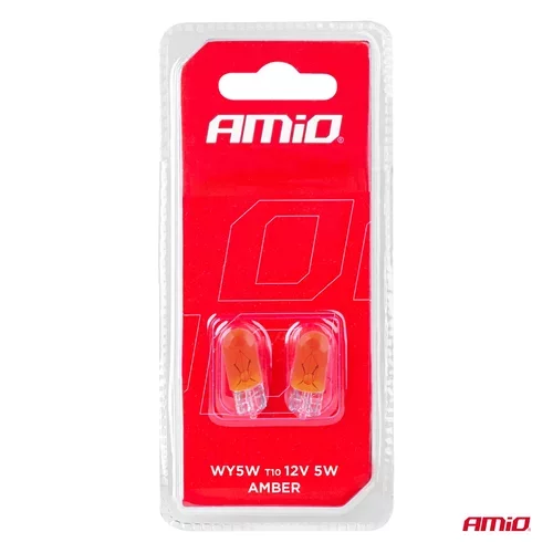 Halogénové žiarovky T10 W5W W2.1x9.5d 12V 2ks blister /AMiO/ - obr. 2