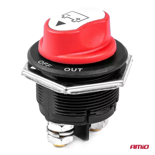 Hlavný vypínač autobatérie 12/24V max. 200A AMiO-03027 - obr. 1