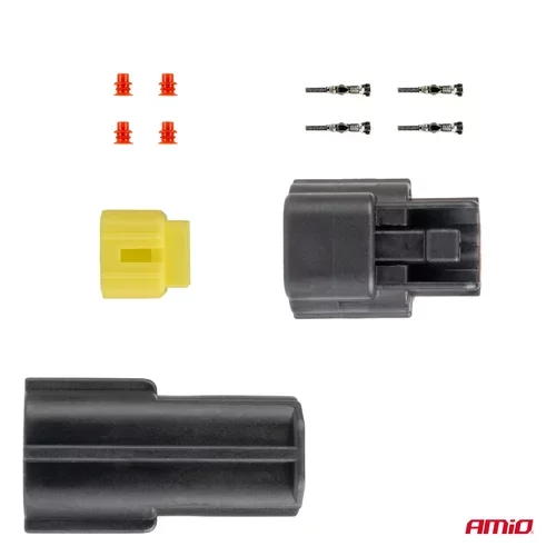 Sada elektrických konektorov vodotesných 2 PIN 2,2 mm AMiO-04346 - obr. 2