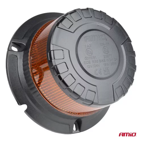 LED výstražný maják W28B 12V 24V AMiO-04106 - obr. 1