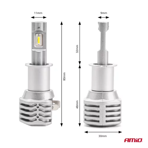 LED žiarovky hlavného svietenia H3 X1 Series /AMiO/ - obr. 4