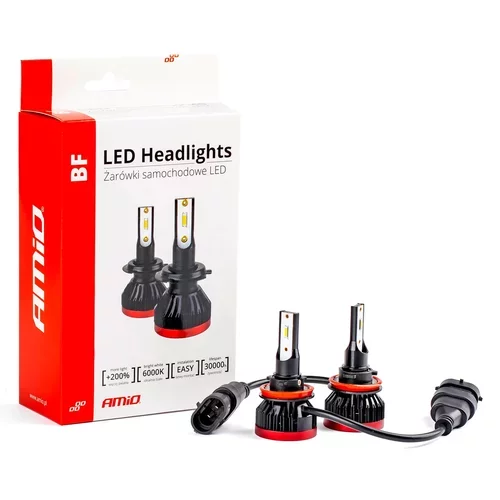 LED žiarovky hlavného svietenia H8/H9/H11/H16 BF séria /AMiO/ - obr. 10
