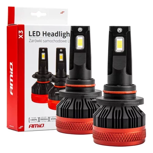 LED žiarovky hlavného svietenia HB4 9006 X3 Series /AMiO/