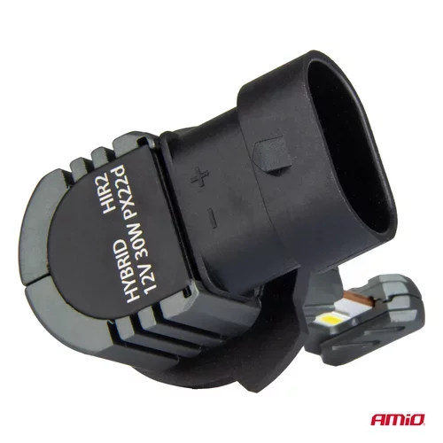 LED žiarovky hlavného svietenia Hybrid séria HIR2 6000K Canbus 60W AMIO-04119 - obr. 2