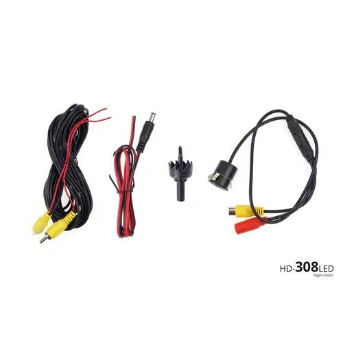 Parkovací asistent TFT01 4,3” s kamerou CAM-308 LED, 4-senzorové čierne /AMiO/ - obr. 8