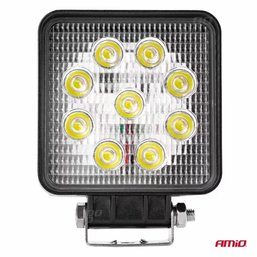 Pracovné LED svetlo AWL03 9 LED FLOOD 9-60V /AMiO/ - obr. 2