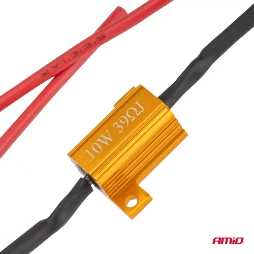 Rezistor pre LED žiarovky CANBUS 39Ω 10W AMiO-04091 - obr. 2