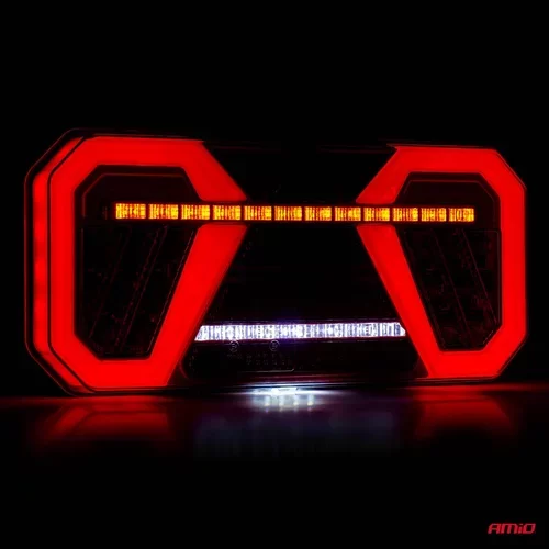 Svetlo zadné združené LED dynamické ĽAVÉ RCL-04-L /AMiO/ - obr. 8