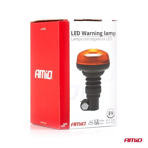 Výstražný maják W21pl tyčový Flexi R65 R10 18LED 12 / 24V IP56 /AMiO/ - obr. 4