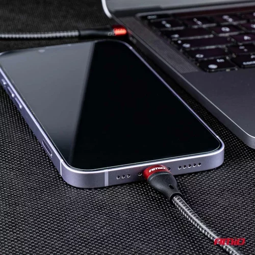 Kábel USB-C+Lightning 200 cm FullLINK UC-19 /AMiO/ - obr. 1