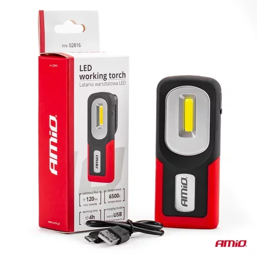 LED pracovná baterka WT06 /AMiO/ - obr. 8