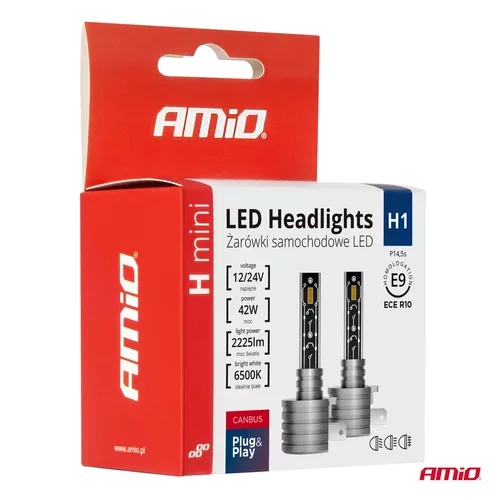 LED žiarovky hlavného svietenia H1 H-mini Series /AMiO/ - obr. 7