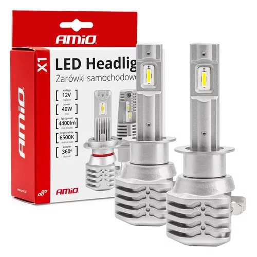 LED žiarovky hlavného svietenia H1 X1 Series /AMiO/