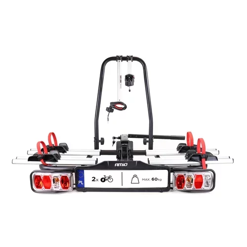 Nosič na bicykle na ťažné zariadenie auta E-Bike TBC-02/2 /AMiO/ - obr. 1