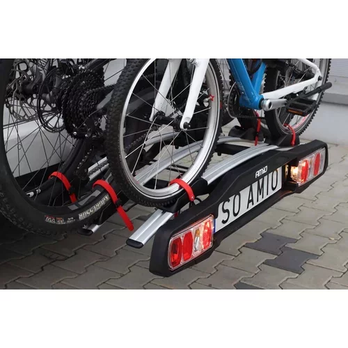 Nosič bicyklov na ťažné zariadenie auta TBC-01/3 - 3 bicykle /AMiO/ - obr. 3