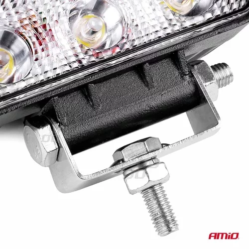 Pracovné LED svetlo AWL02 6 LED FLAT 9-60V /AMiO/ - obr. 5