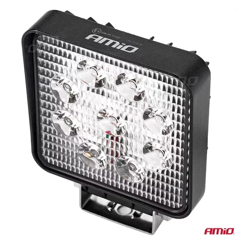 Pracovné LED svetlo AWL03 9 LED FLOOD 9-60V /AMiO/ - obr. 4