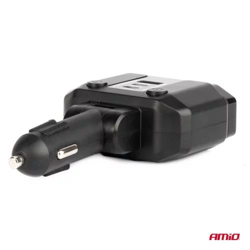 Predlžovacia zásuvka PD30W PD20W QC3.0 12/24V max 200W AMiO-04174 - obr. 2