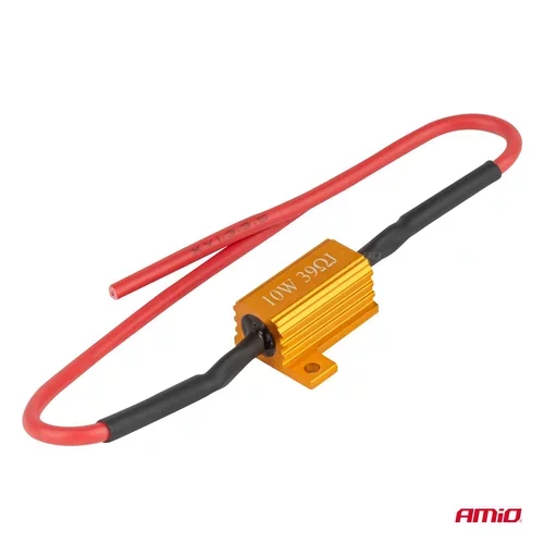 Rezistor pre LED žiarovky CANBUS 39Ω 10W AMiO-04091 - obr. 1