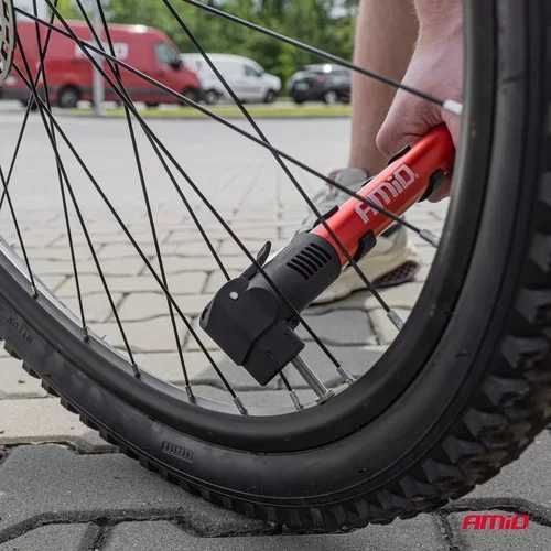 Ručná pumpa na bicykel PU01 /AMiO/ - obr. 1