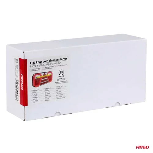 Svetlo zadné združené LED dynamické ĽAVÉ RCL-04-L /AMiO/ - obr. 13
