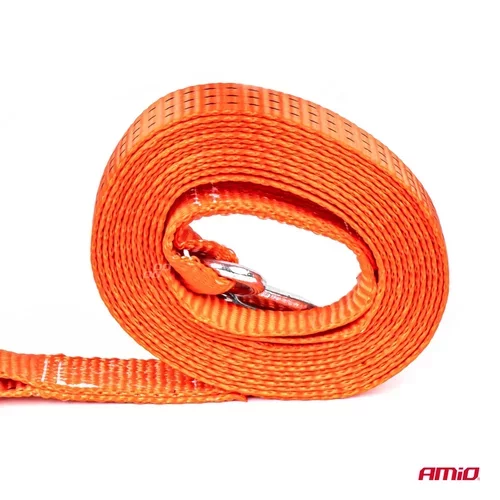 Ťažný popruh 5m 35mm 4,5t zakončenie Hák+Hák /AMiO/ - obr. 3