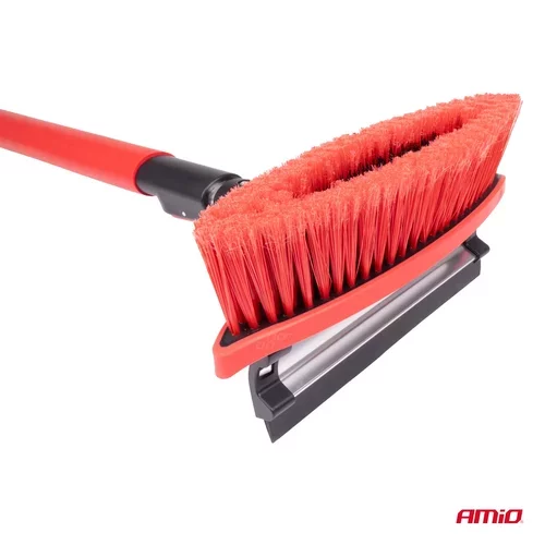 Veľká teleskopická kefa na sneh s škrabkou na ľad a stierkou 98-134 cm AMiO-04147 - obr. 6