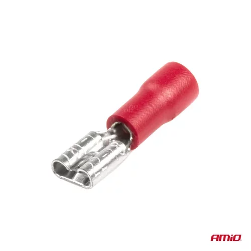 Elektrické konektory – samica (násuvka) 5.6mm 0.5-1.5mm2 10A 10 ks /AMiO/ - obr. 1