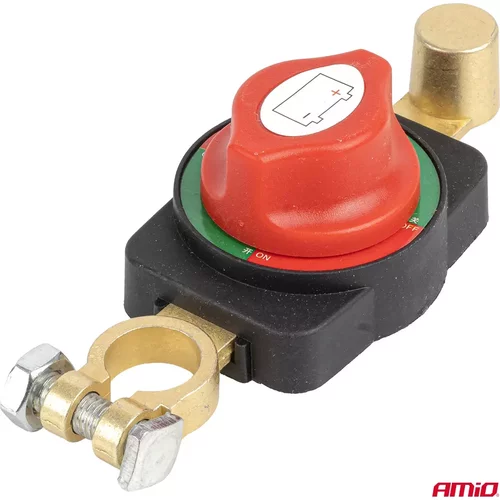 Hlavný vypínač autobatérie 12V-48V max 275A AMiO-04830 - obr. 1