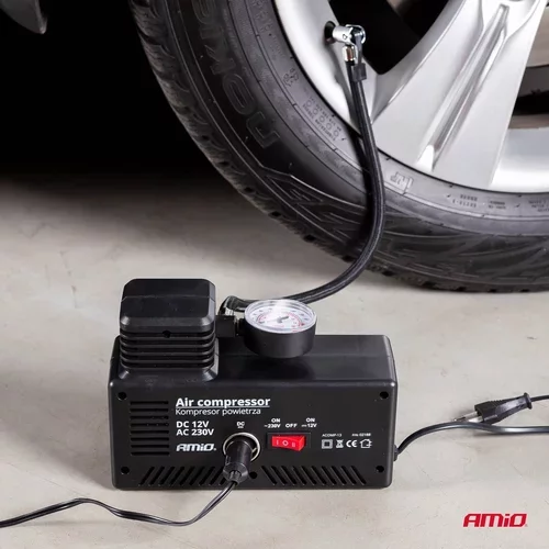 Kompresor do auta 12V/230V, Acomp-13 /AMiO/ - obr. 3
